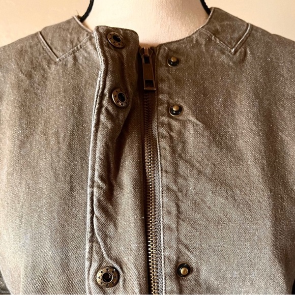 BDG URBAN OUTFITTERS UTILITY CROPPED BATWING UTILITY JACKET - Picture 3 of 12